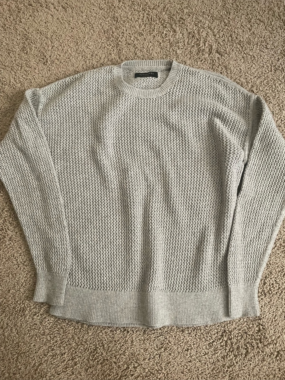 All Saints woman’s Sweater in SZ 8 in gently used condition